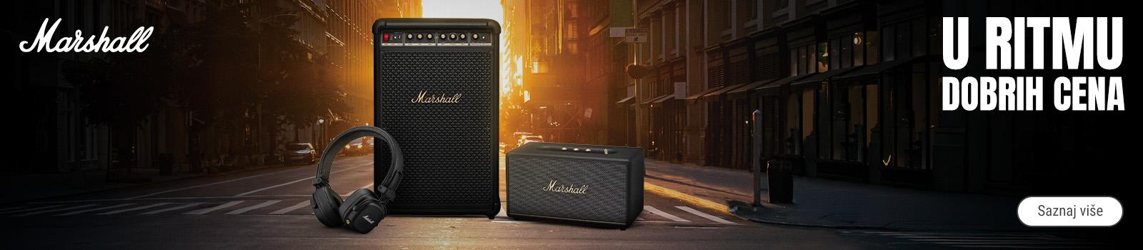Uštedite uz Marshall slušalice i zvučnike