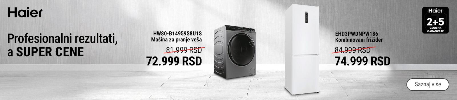 Super cene Haier bele tehnike