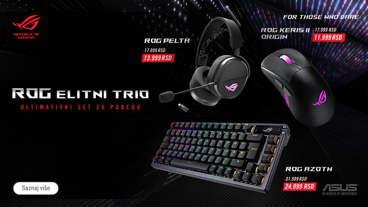 ASUS ROG periferija po sniženim cenama