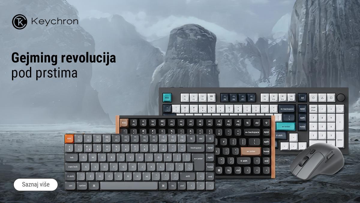 Keychron tastature i miševi – premium kvalitet i vrhunske performanse