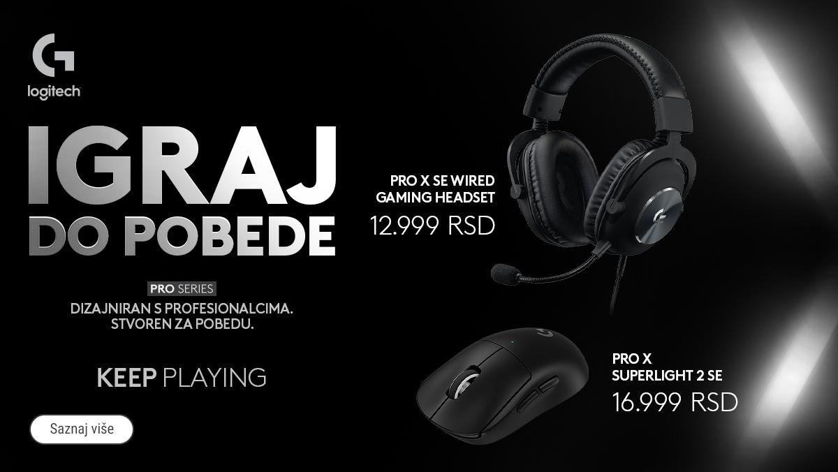 Logitech G PRO X SE – set za profesionalne gejmere