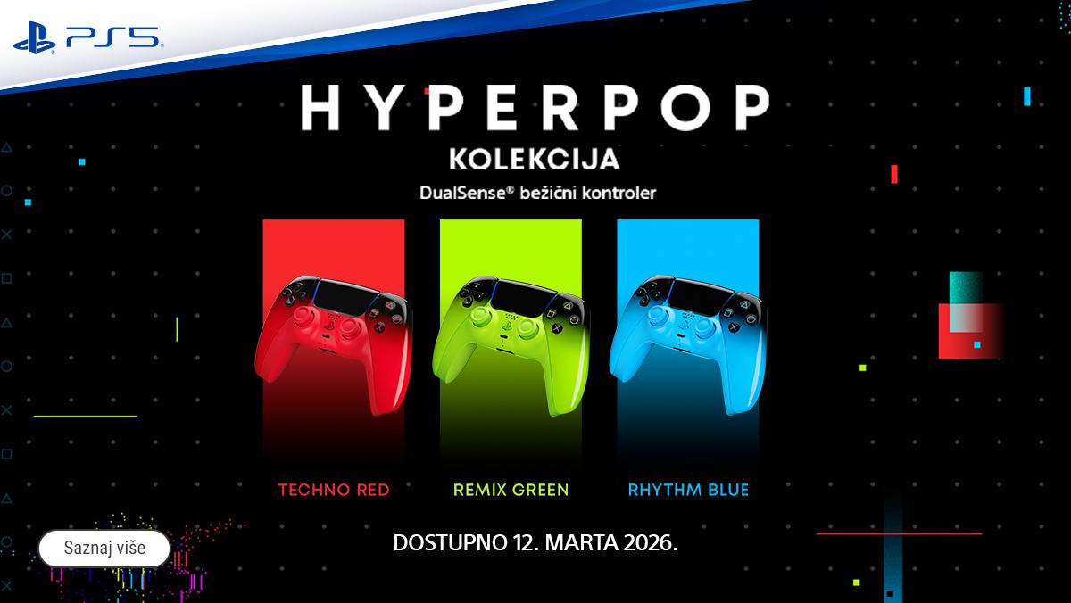 SONY PS 5 DualSense Hyperpop gamepad kolekcija u pretprodaji