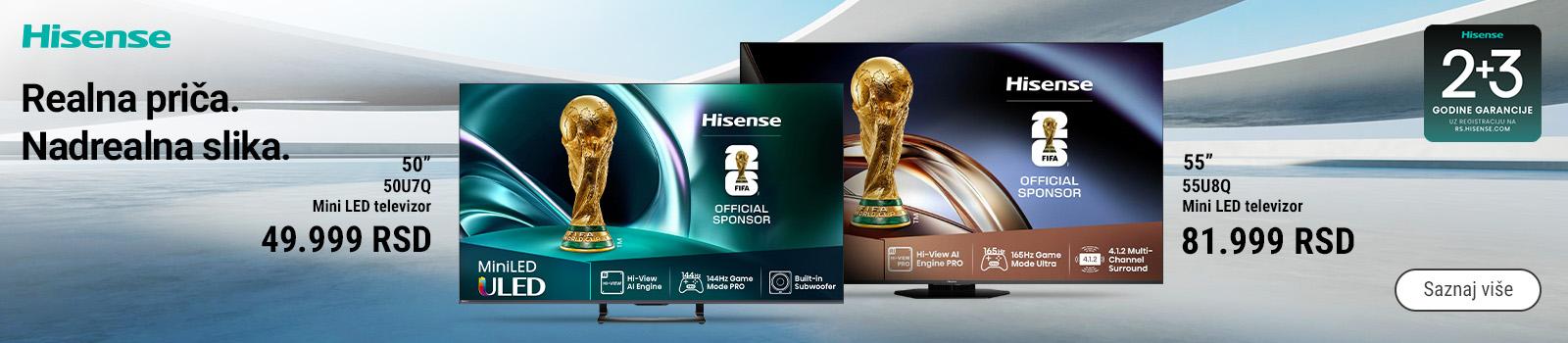 Hisense televizori po sniženim cenama