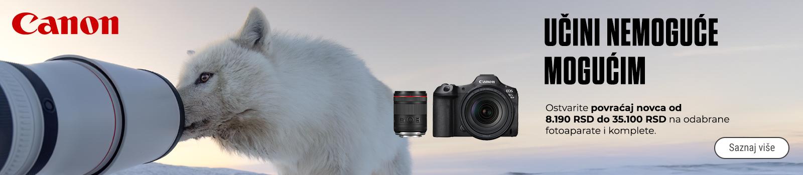 Odlični cash-back popusti na Canon fotoaparate i objektive