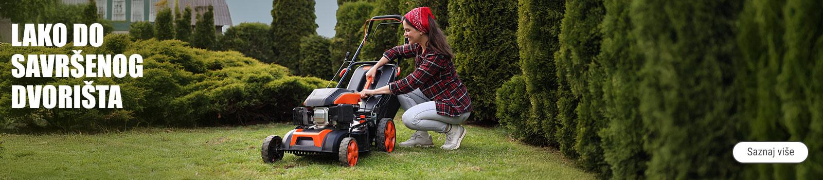 Lako do savršenog dvorišta – super cene kosilica i baštenskih trimera