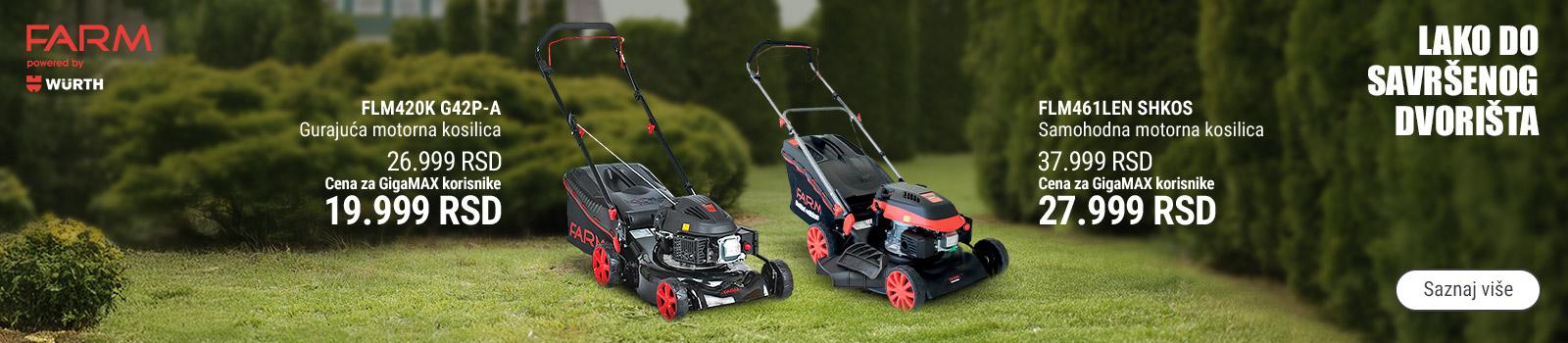 Farm kosilice i baštenski trimeri po super cenama